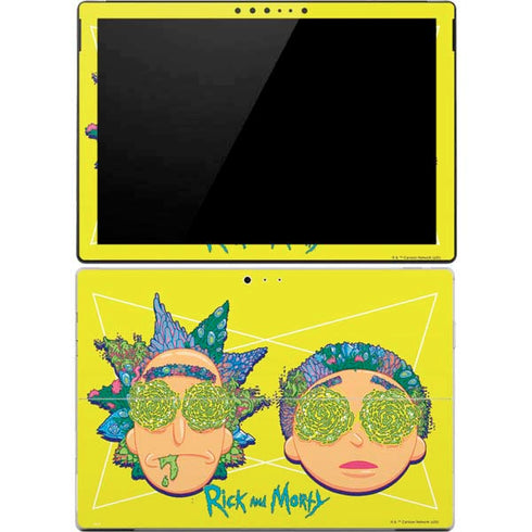 Adult Swim Rick and Morty Rick and Morty Portal Eyes Surface Pro 4 Skin